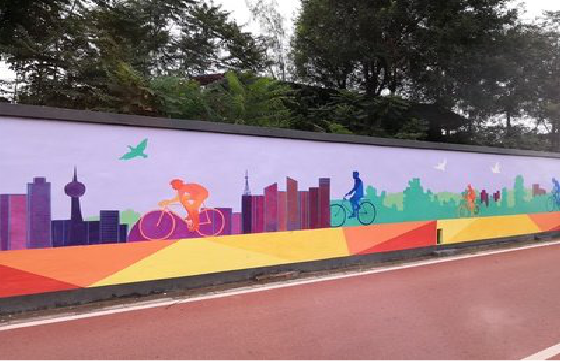 宁都墙体彩绘-围墙