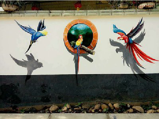 宁都视觉错位-3D墙绘设计