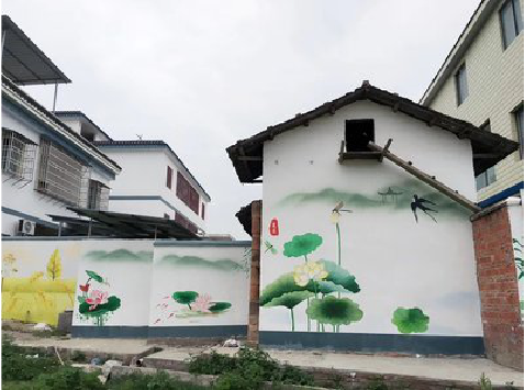 宁都室外墙绘-从选材到保养。