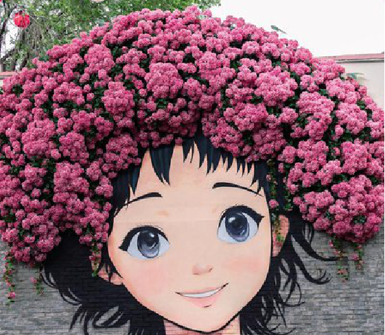 宁都墙体彩绘-网红墙打卡