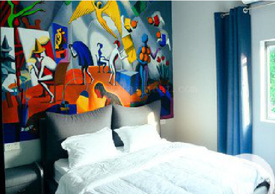 宁都对于酒店的墙体彩绘而言更注重哪些方面？