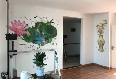 宁都墙体彩绘相比墙纸的优势。